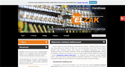 Desktop Screenshot of elzak.pl